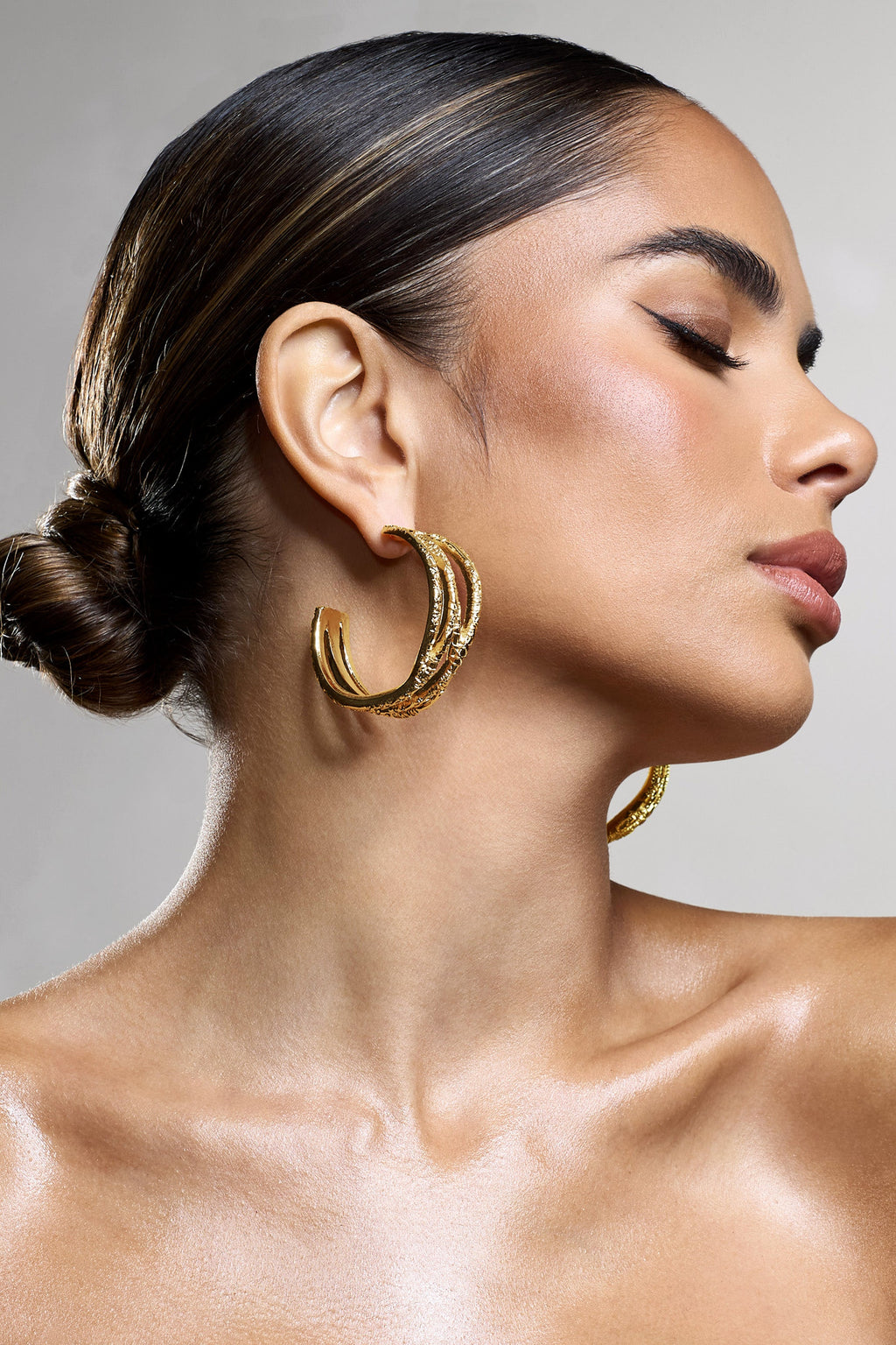 Mambo | Gold Layered Hoop Earrings