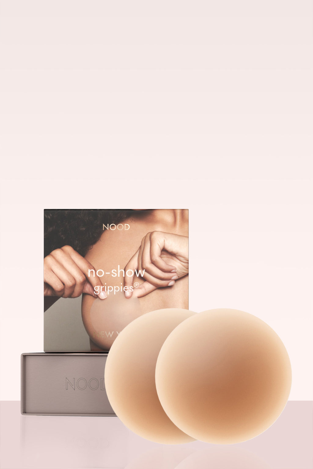 Grippies No-Show | Non-Adhesive Reusable Nipple Covers 3 Inch No.5