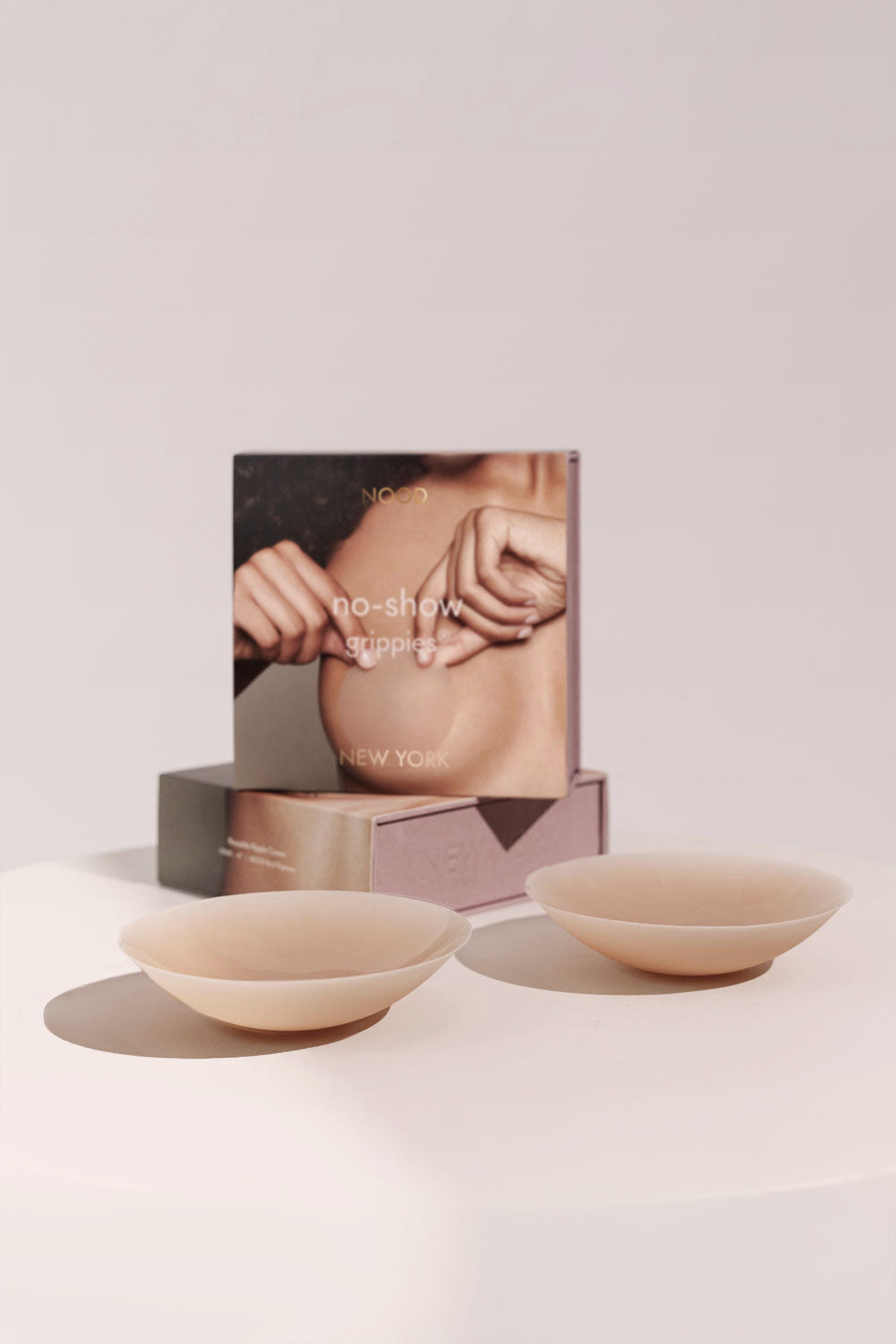 Grippies No-Show | Non-Adhesive Reusable Nipple Covers 4 Inch No.5