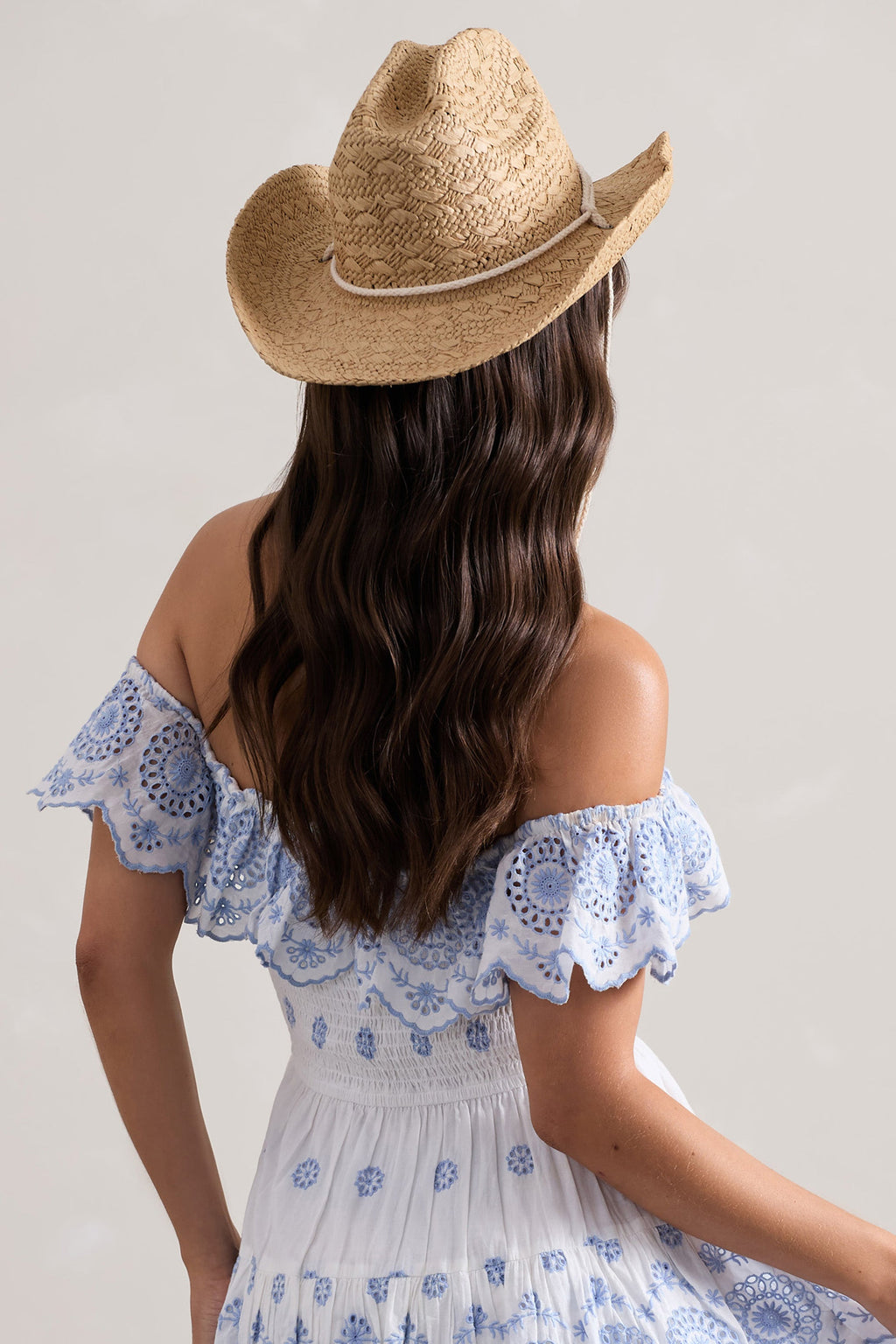Wild At Heart | Beige Straw Sun Hat