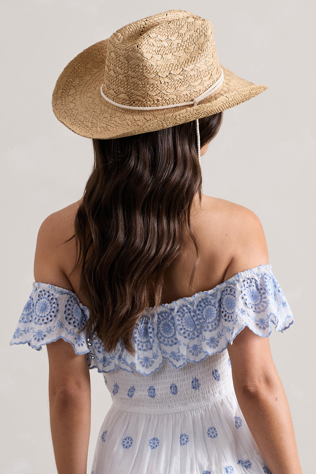 Wild At Heart | Beige Straw Sun Hat