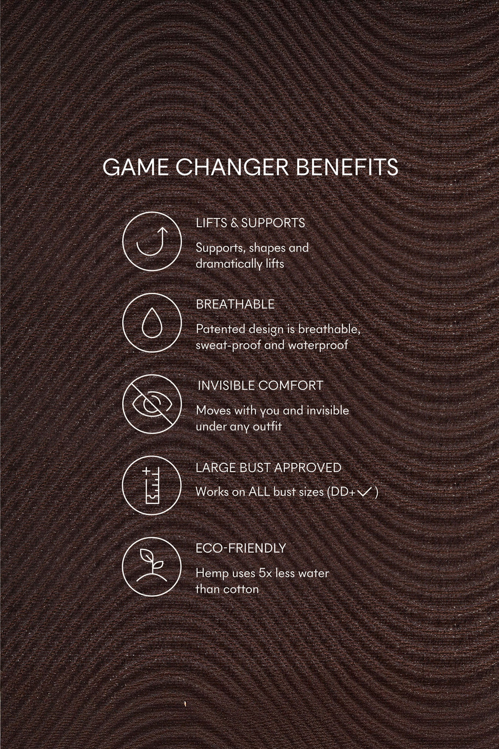 Game Changer | NOOD Lift & Shape Bra 4pk No 9