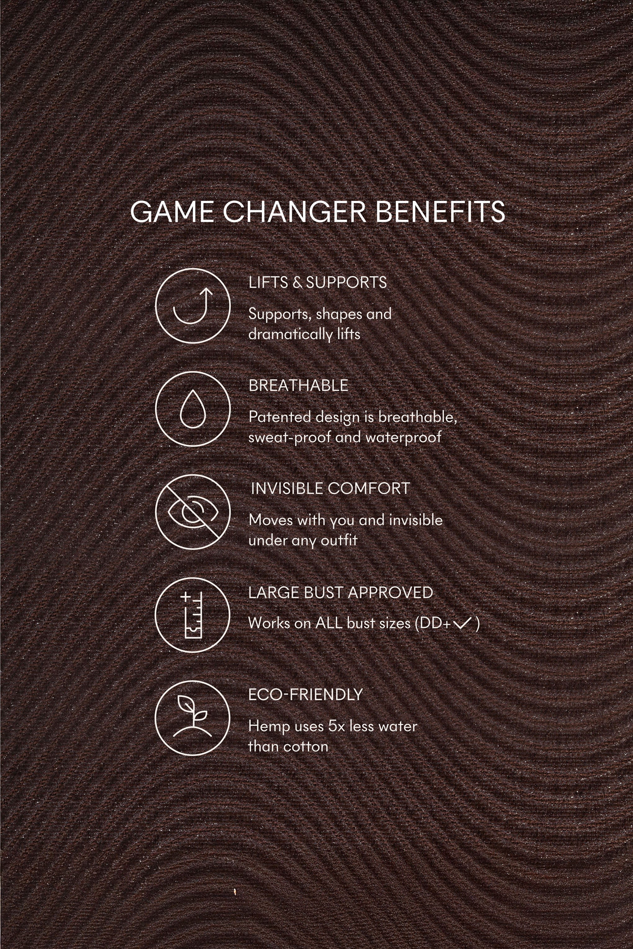 Game Changer | NOOD Lift & Shape Bra 4pk No 9