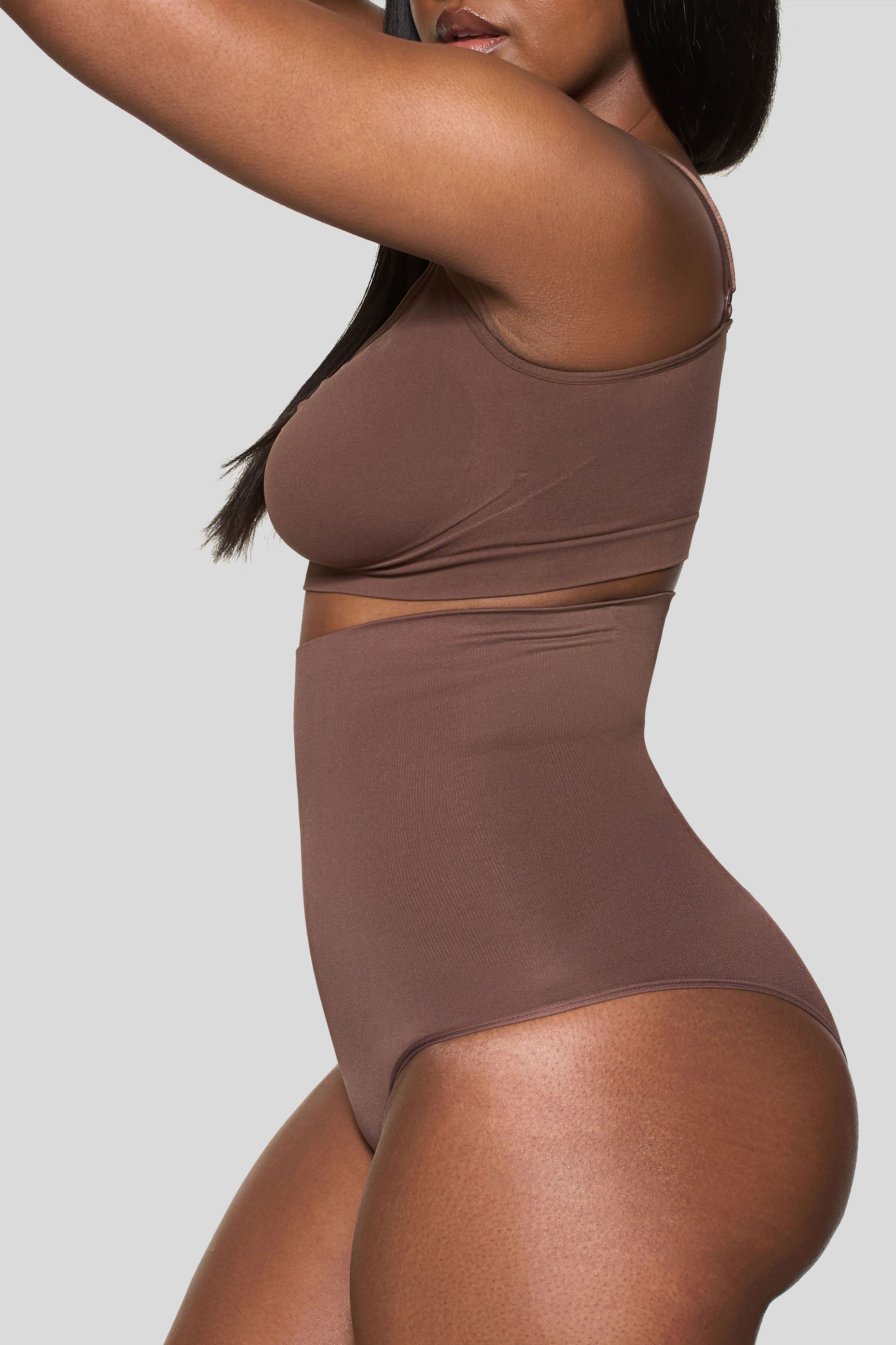 BOOMBA | Cocoa High-Waisted Thong Shapewear