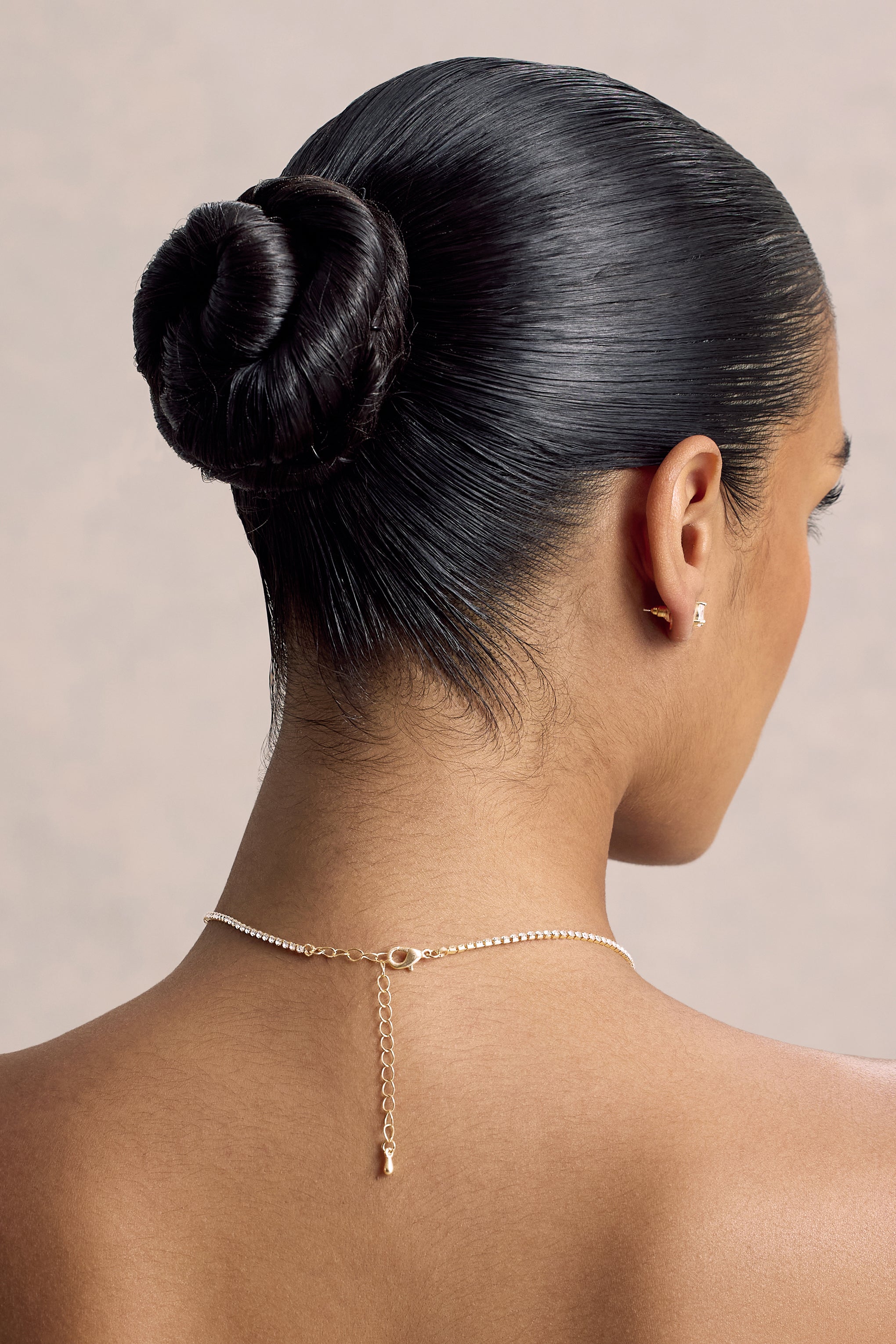 Kinsley | Gold Diamante Necklace