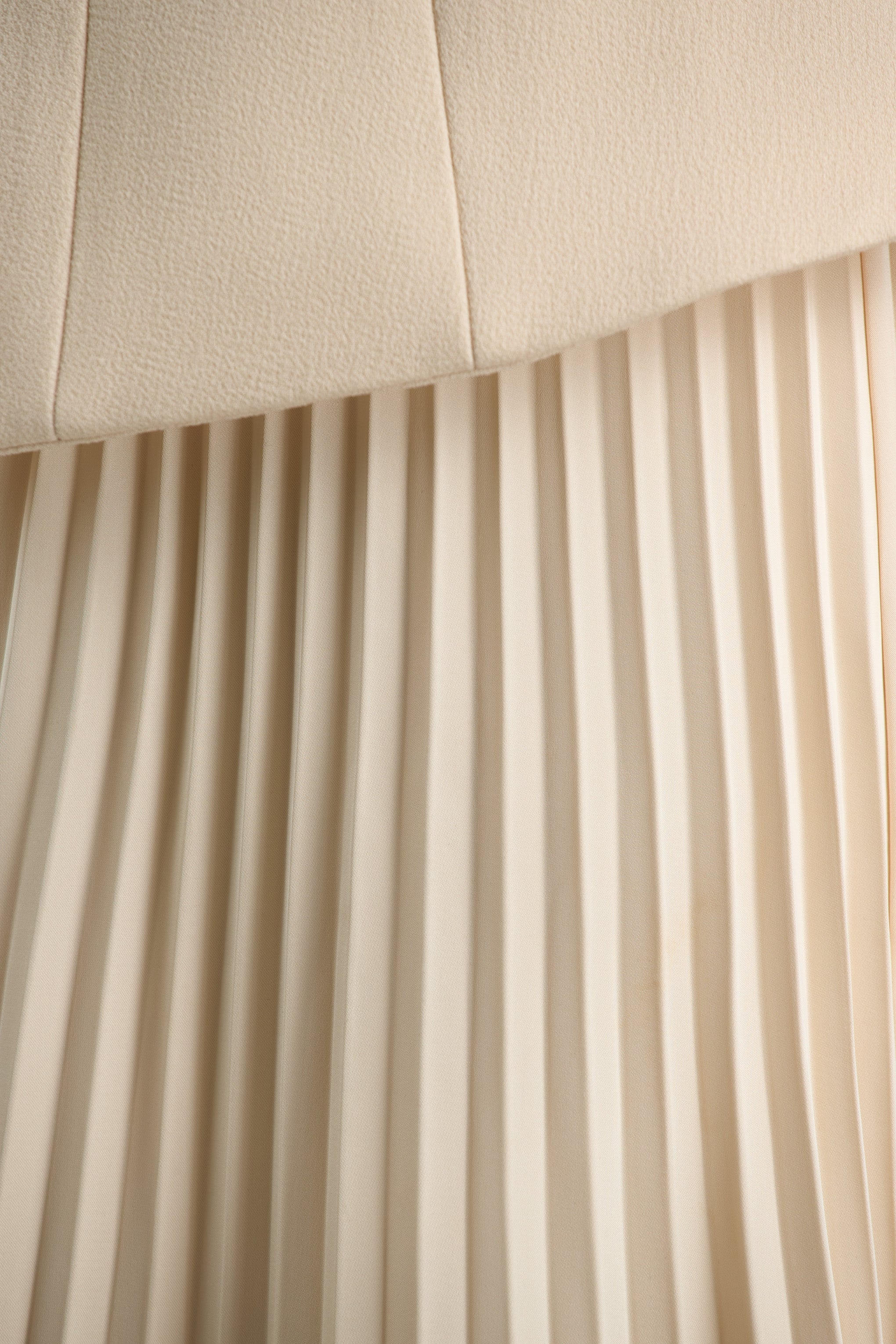 Feeling Good | Nude Bandeau Jumpsuit With Pleated Trouser