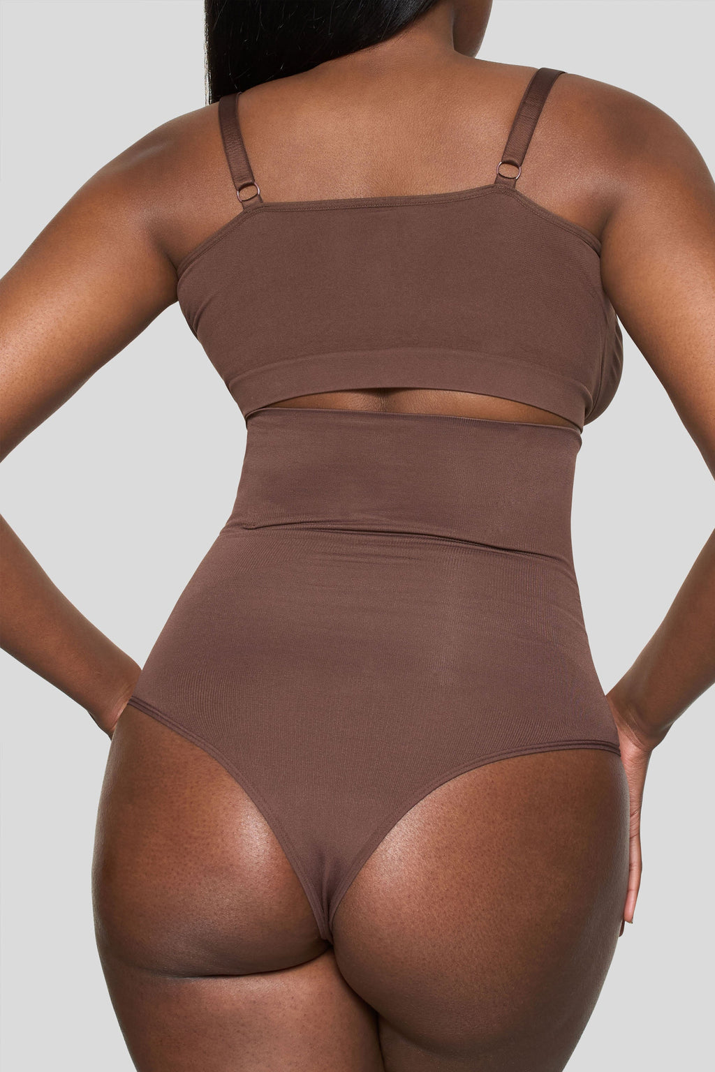 BOOMBA | Cocoa High-Waisted Thong Shapewear