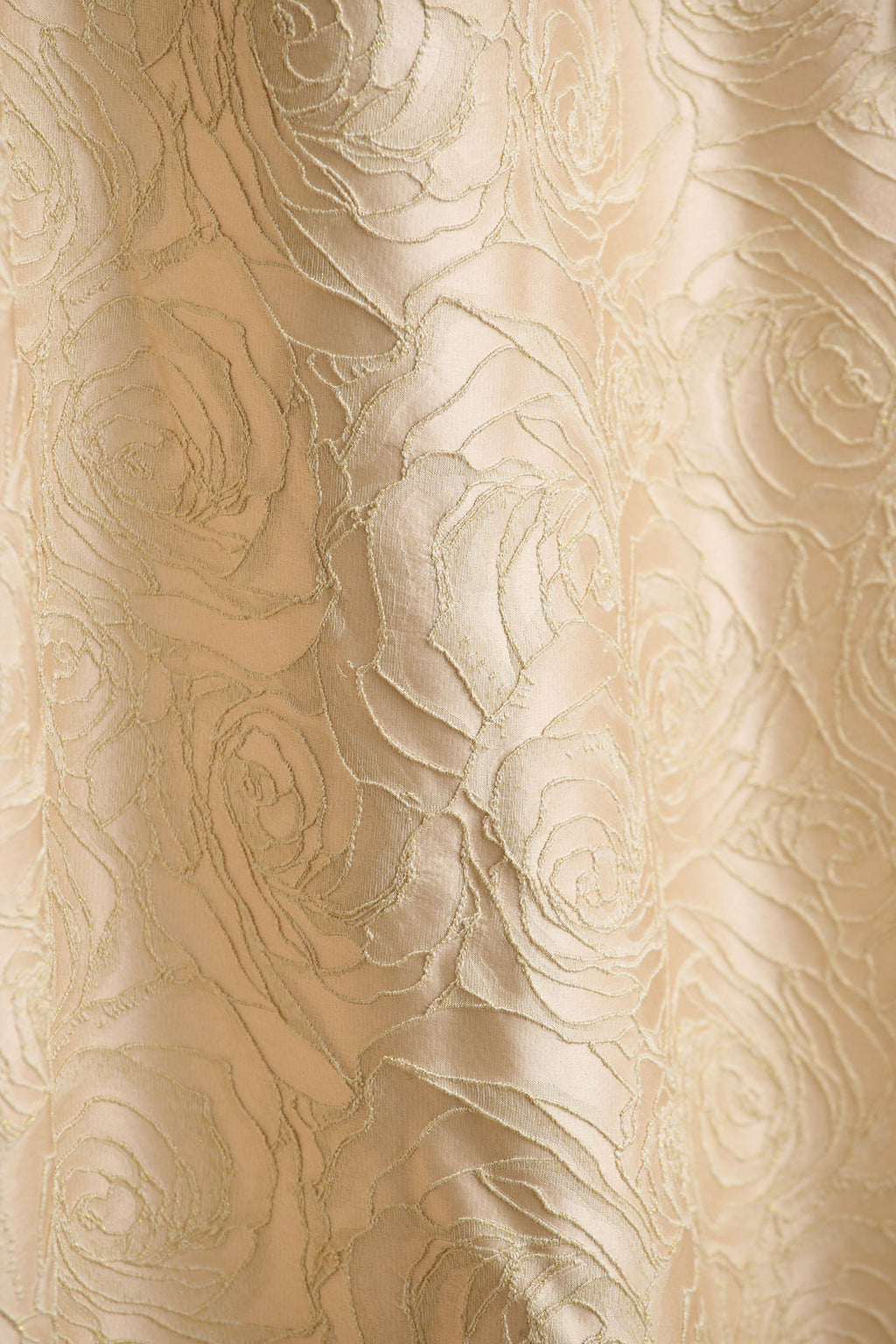 Hypnotic | Gold Jacquard Bandeau Midi Dress