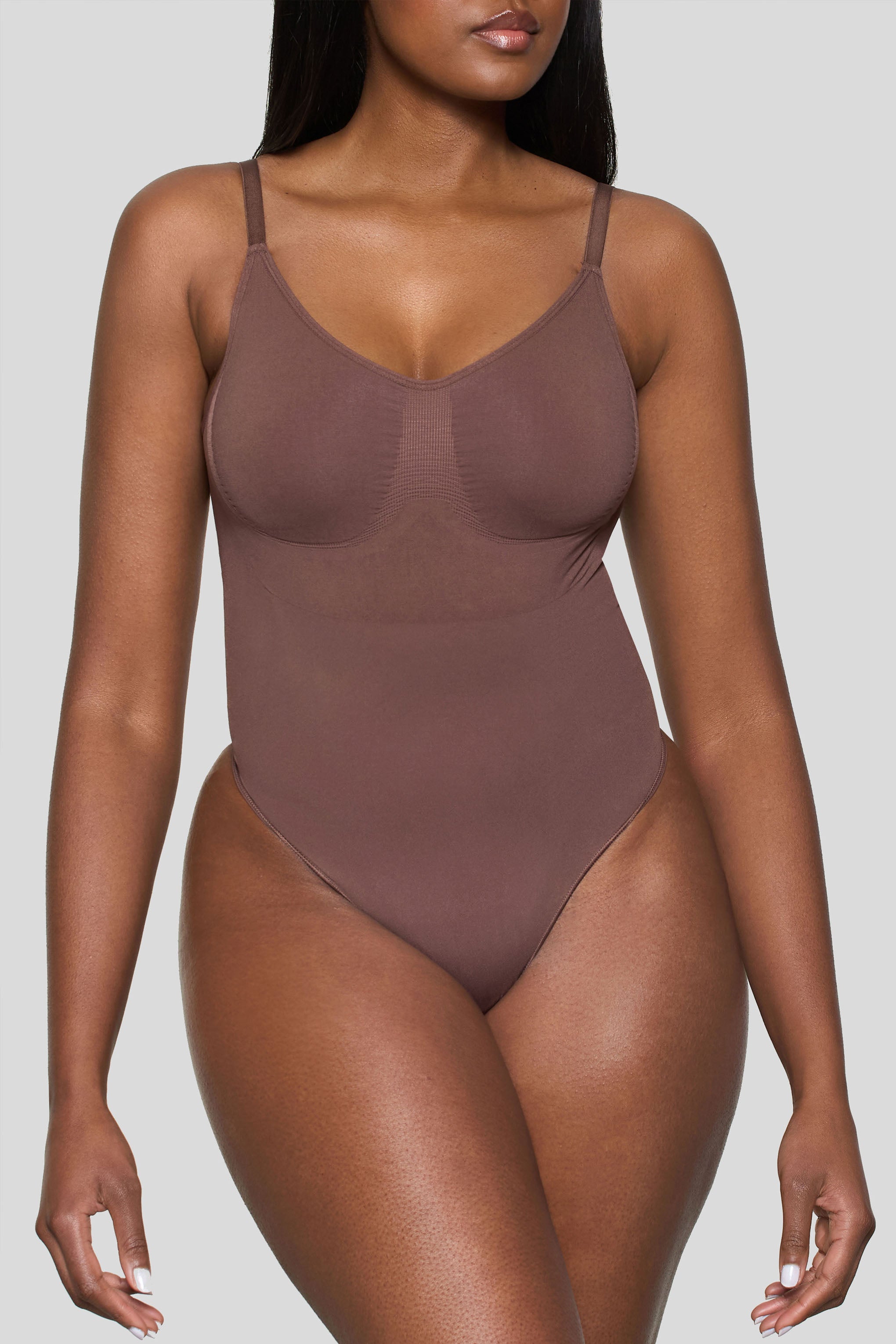 BOOMBA | Cocoa Bodysuit Thong Shapewear